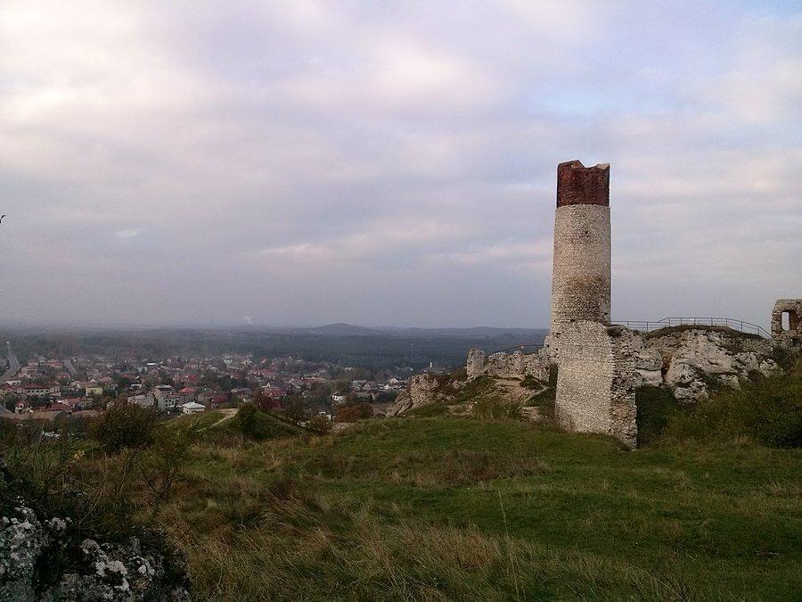 Widoczek z góry zamkowej