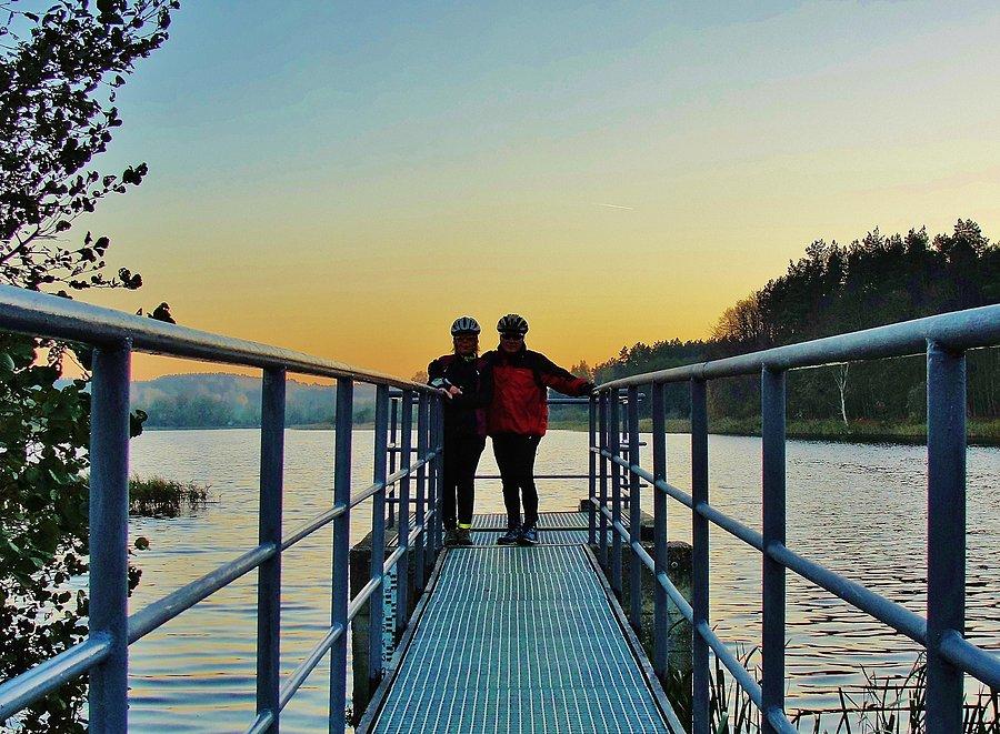 Jesienna wycieczka do Borówna. Nad jeziorem Rokickim