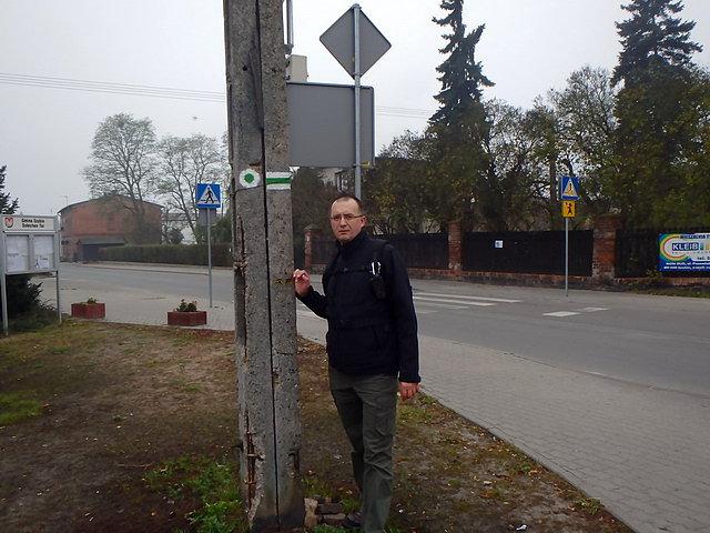 Początek szlaku w Turze