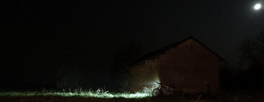 Nocna jazda rowerem