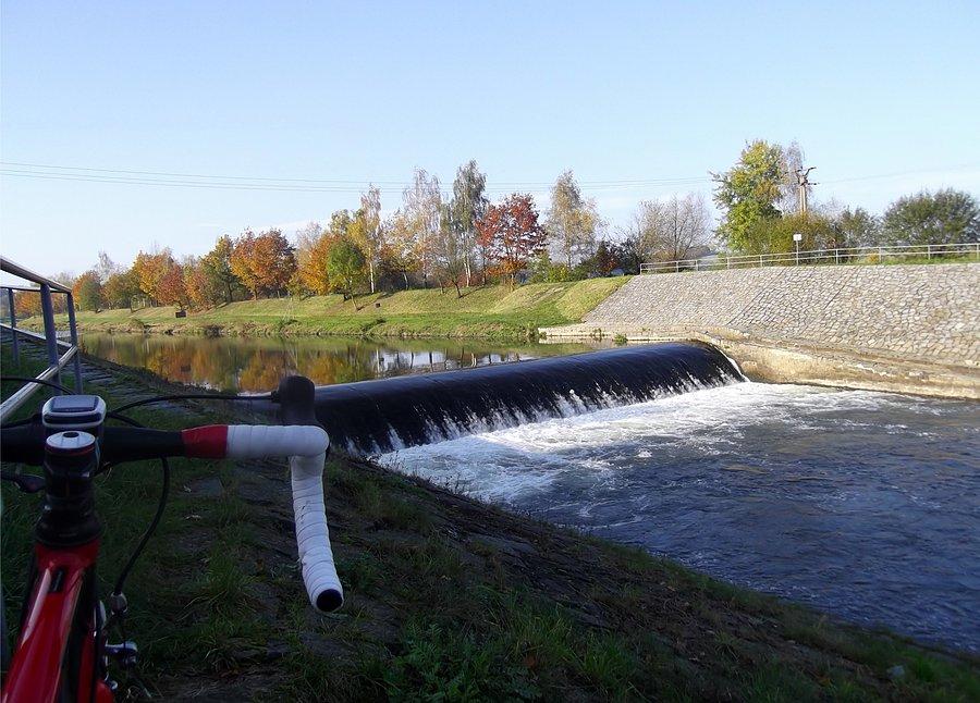 Chwila postoju nad rzeką Opavą