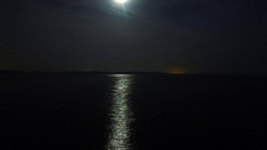 Nocne fotki nad Miediwem