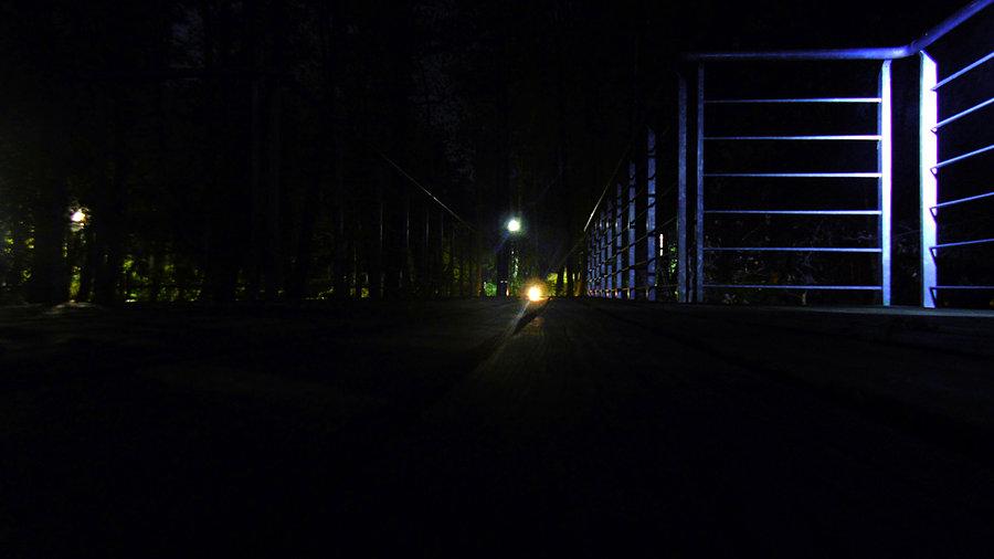 Nocne fotki nad Miedwiem