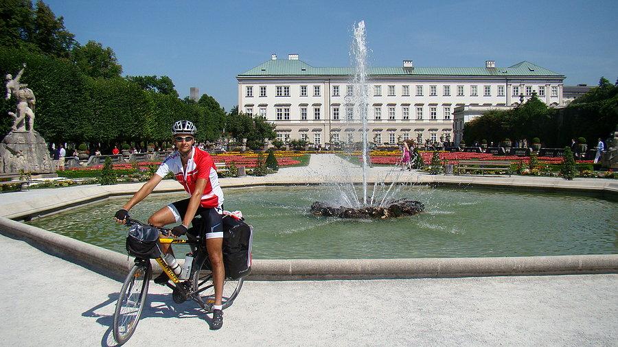 Ogród w Salzburgu