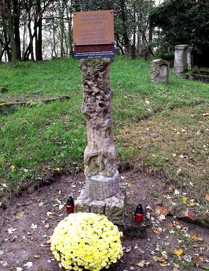 Pamieci dawnym mieszkańcom wsi Langenberg