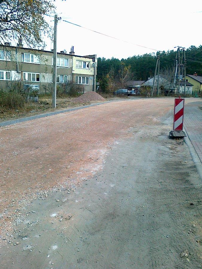 Remont drogi z Zaborowa do Wiktorowa. Wreszcie