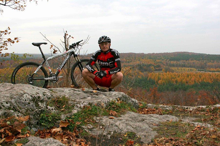 Na szczycie Zielonej Góry - 343 metry n.p.m