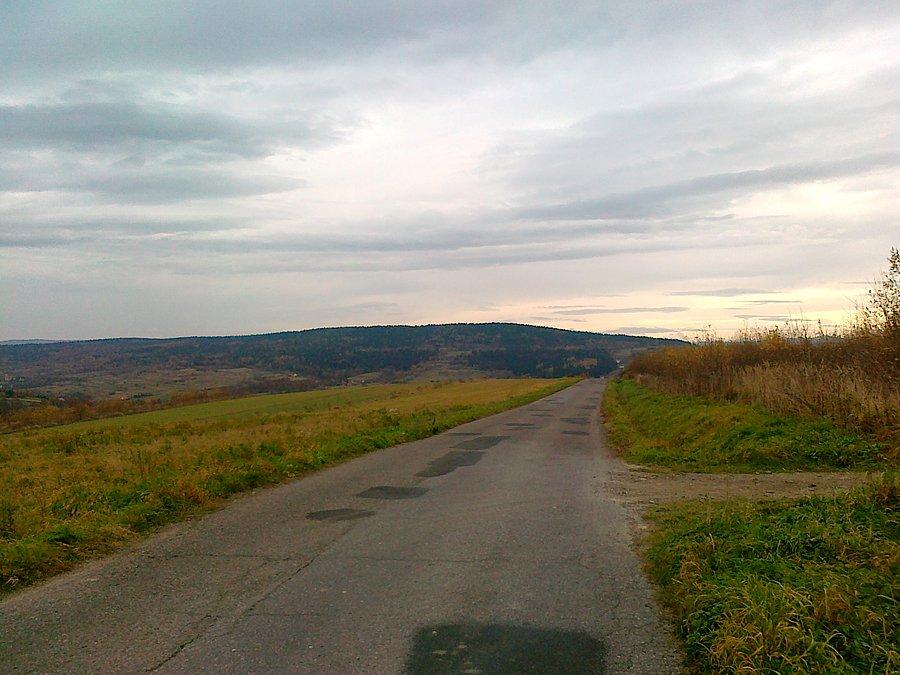 Boczna droga do Stryszowa