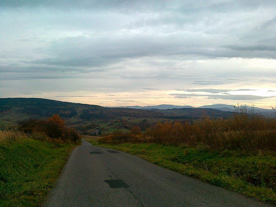 Zjazd do Stryszowa