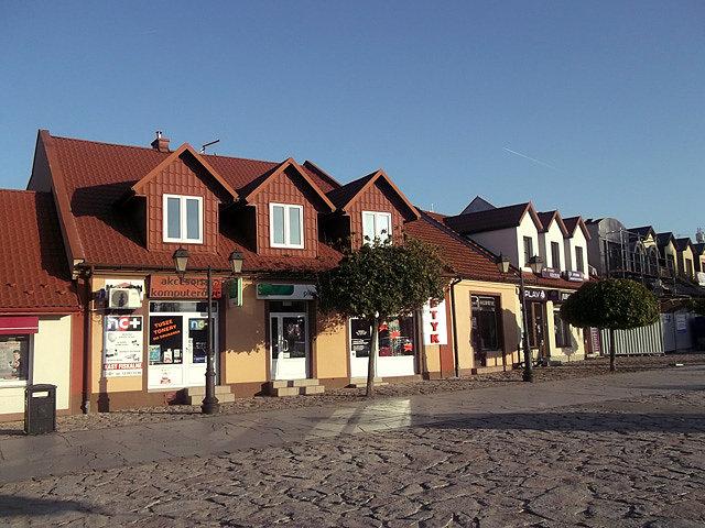 Rynek w Niepołomicach