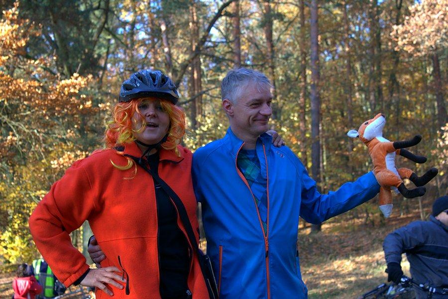 Darek, król polowania zw swoją zdobyczą