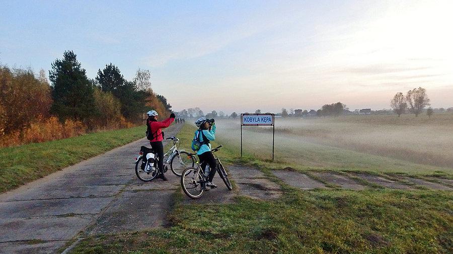 Wycieczka na Mierzeję Wiślaną. Spotkanie z elbląskimi morsami i rowerzystami... :)