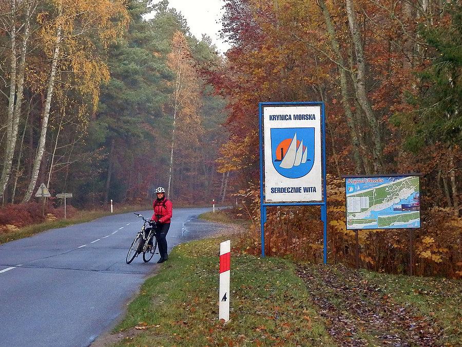 Wycieczka na Mierzeję Wiślaną. Spotkanie z elbląskimi morsami i rowerzystami... :)