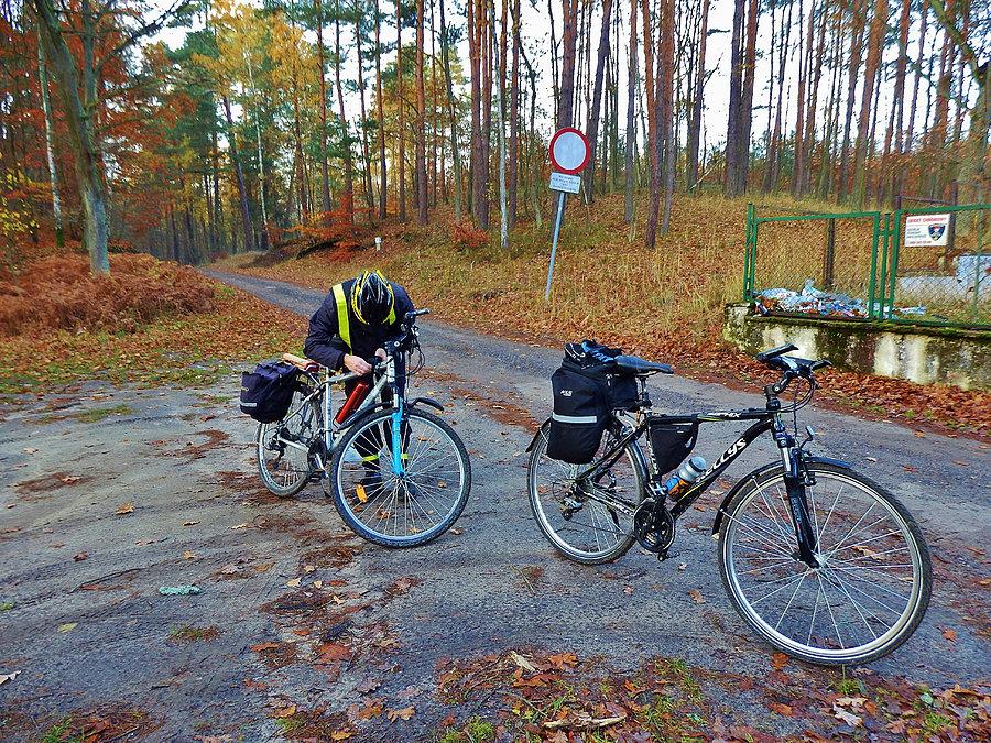 Wycieczka na Mierzeję Wiślaną. Spotkanie z elbląskimi morsami i rowerzystami... :)