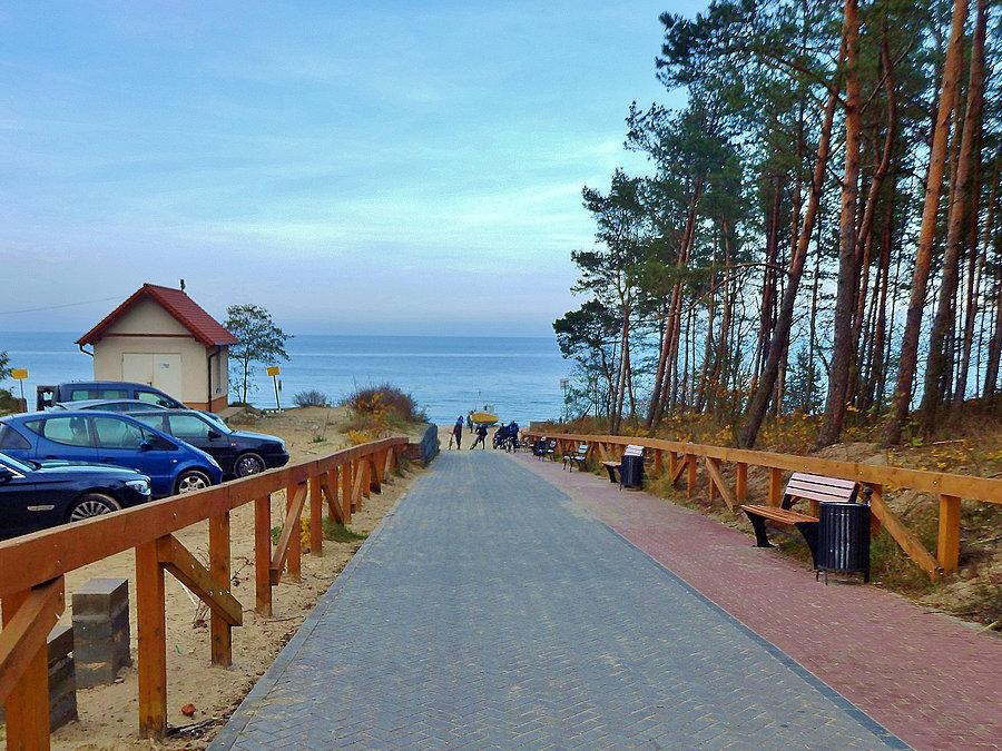 Wycieczka na Mierzeję Wiślaną. Spotkanie z elbląskimi morsami i rowerzystami... :)