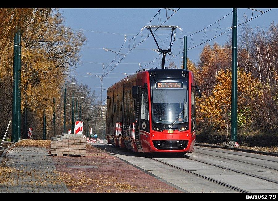 Katowice - Szopienice | Linia 15 : Pesa Twist Step 129Nb/2012N - 848 ZOFIA