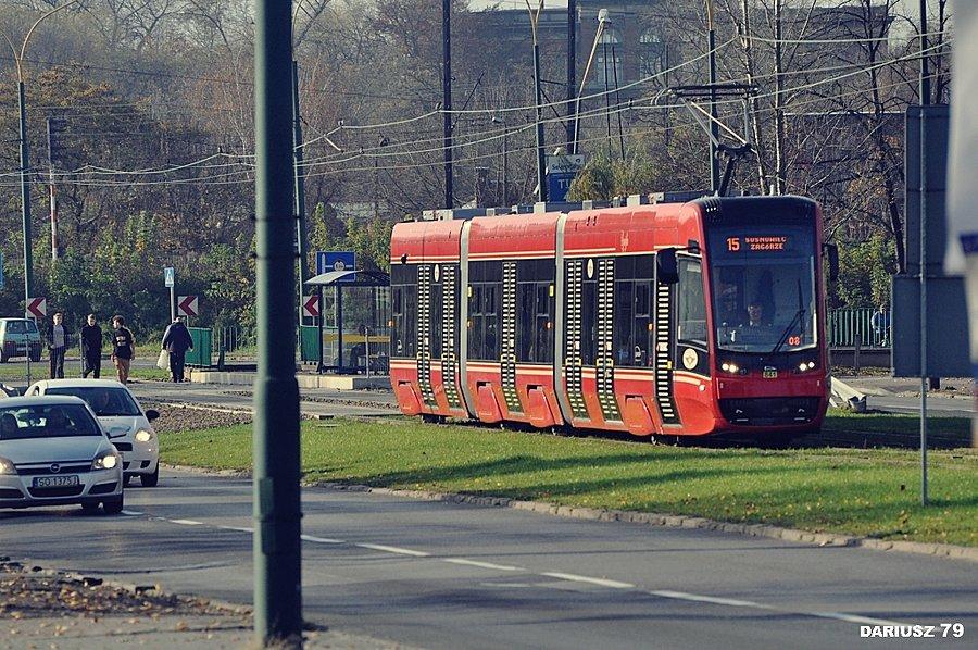 Sosnowiec - Sielec | Linia 15 : Pesa Twist Step 129Nb/2012N - 841 - Sztefa