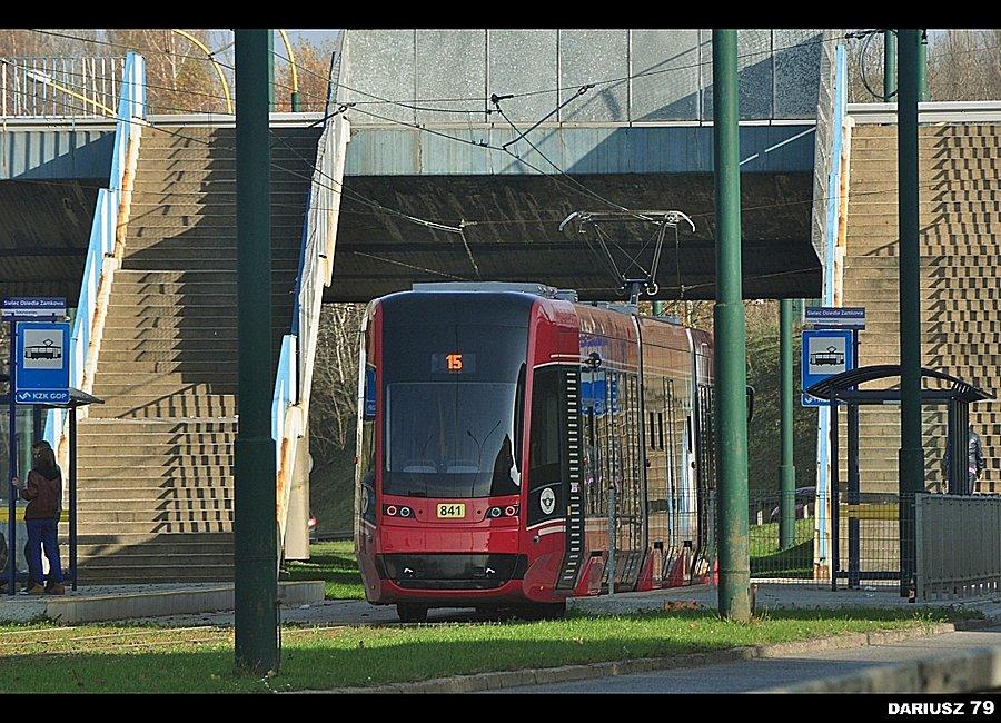 Sosnowiec - Sielec | Linia 15 : Pesa Twist Step 129Nb/2012N - 841 - Sztefa