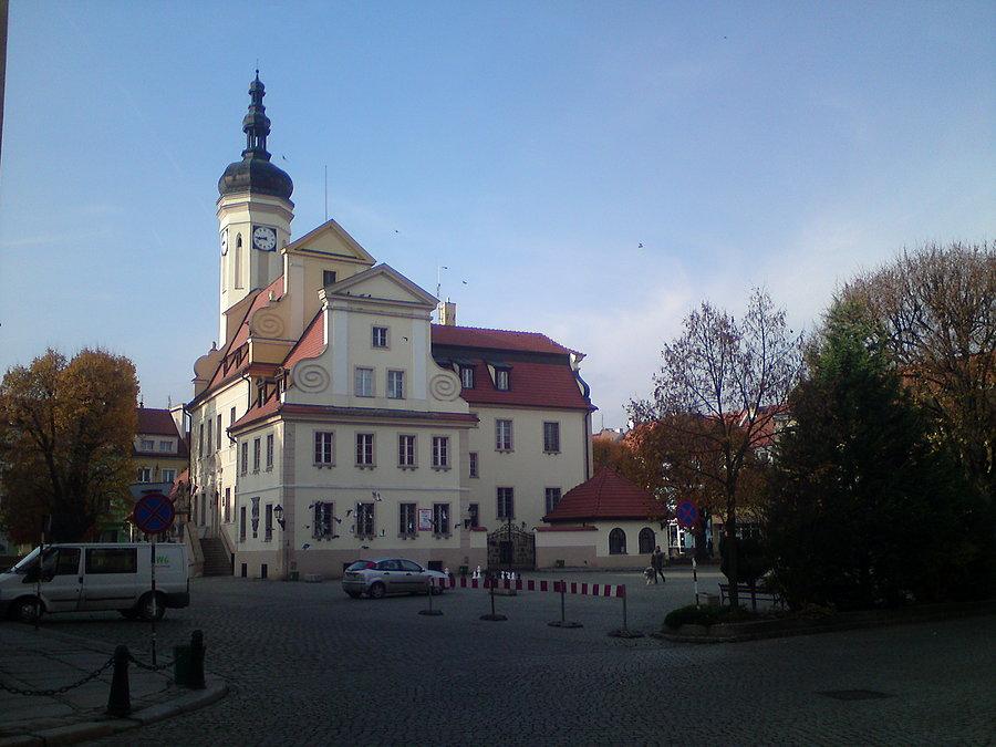 Rynek w Wołowie