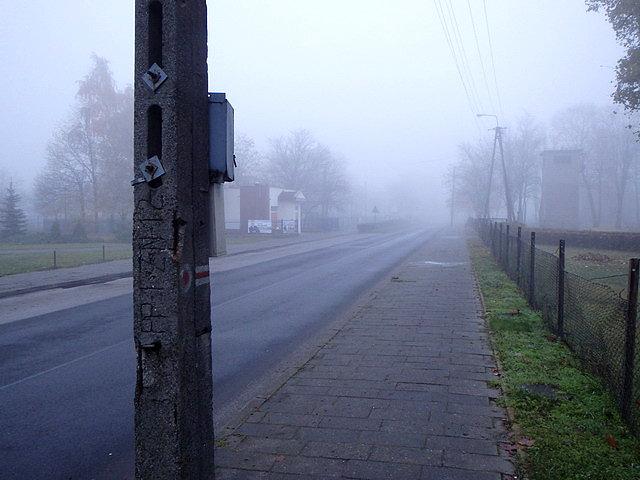 Początek szlaku w Nowej Wsi Wielkiej