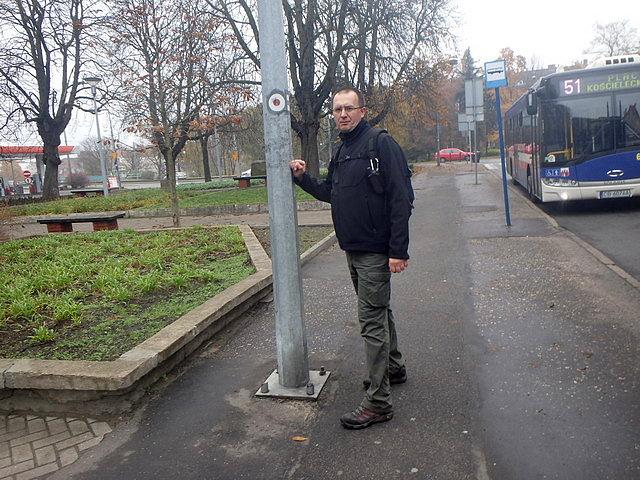 Zakończenie szlaku na Placu Kościeleckich