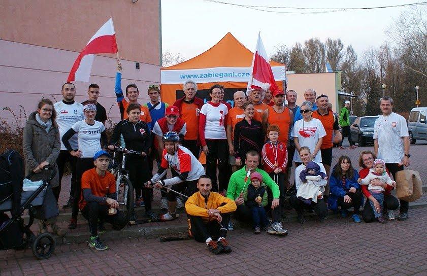"Od świtu do zmierzchu" - uczestnicy Sztafety Niepodległości w Częstochowie