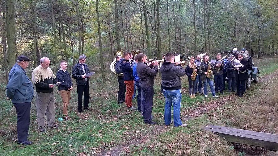 Uroczystości przy grobie