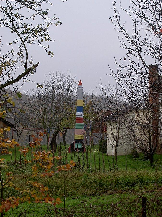Ludzie to mają fantazje... rakieta w Biernatówku