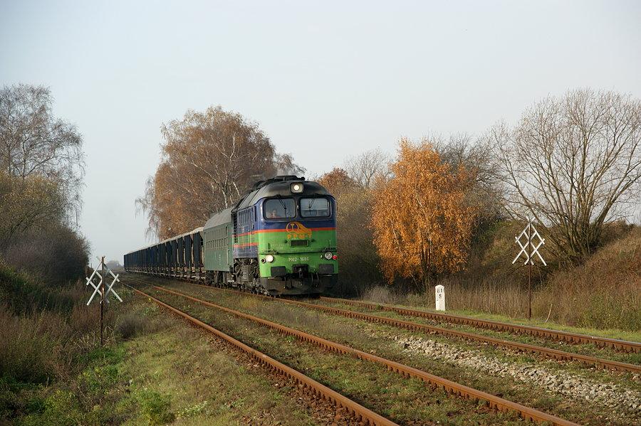 M62-1686 zbliża się do Twardawy gdzie zaliczy około 3 godzinny postój