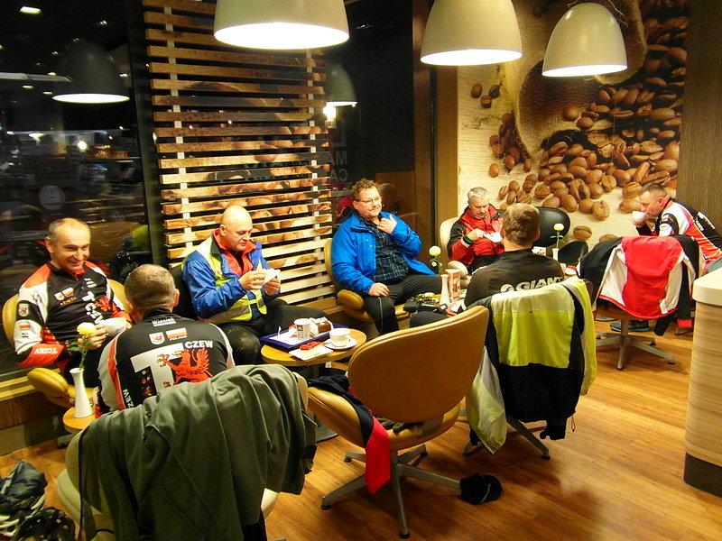 Odpoczynek w Mc Donald's -Nowy Dwór Gdański