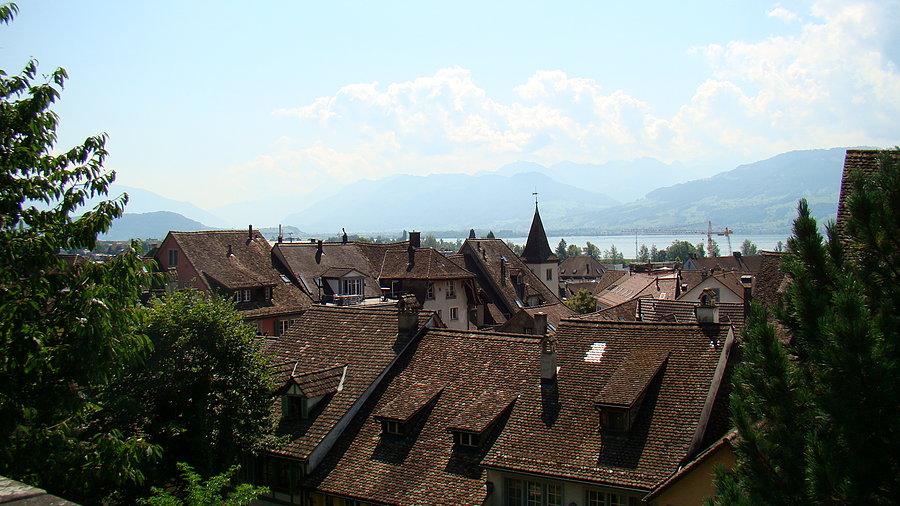 Widok ze wzgórza
