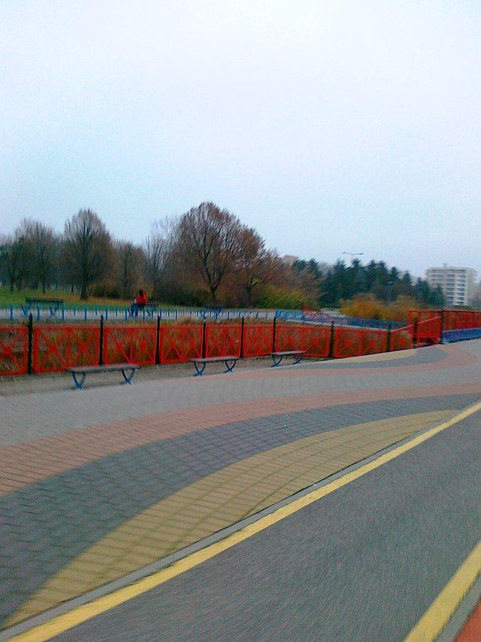 Jesienny park Szymańskiego