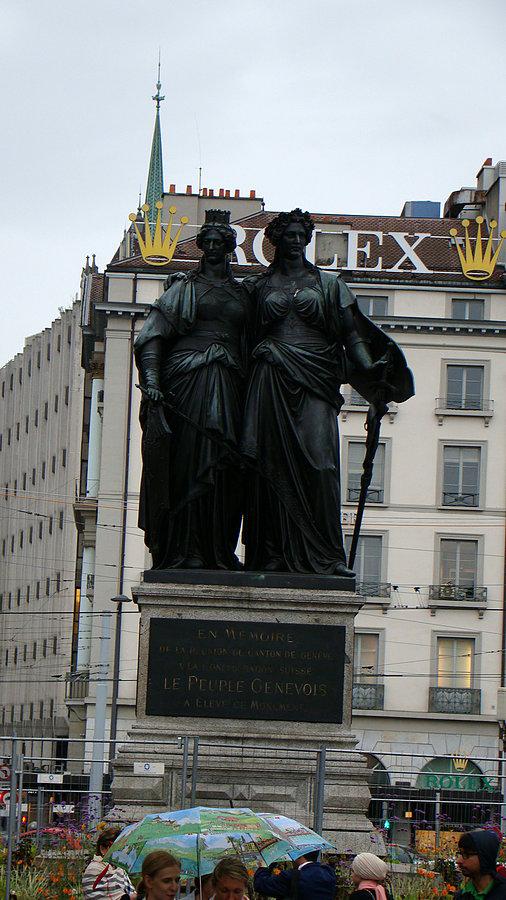 Są pomniki, jest i Rolex