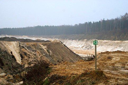 Dalej natykam się na kolejny "biały teren"