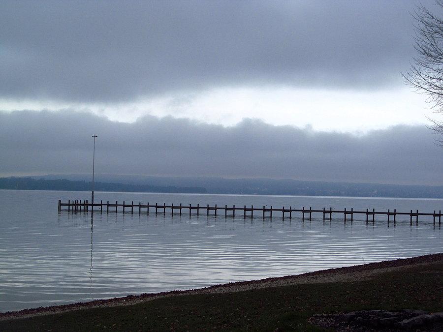 Starnberg See - w tym jeziorze wyłowili zwłoki Ludwika 2 Szalonego