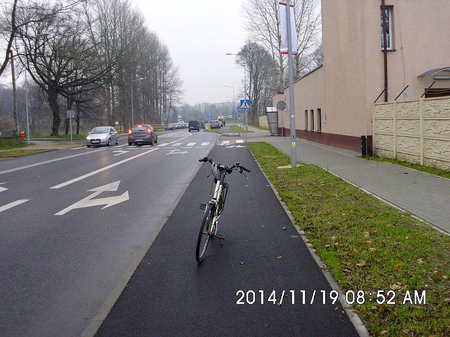 Nowa DDR wzdłuż ulicy 75 Pułku Piechoty w Chorzowie
