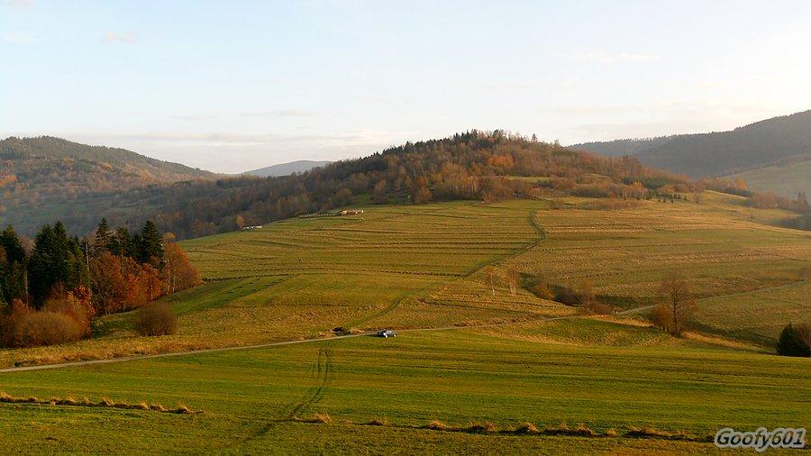 Beskidzka jesień z Kopca