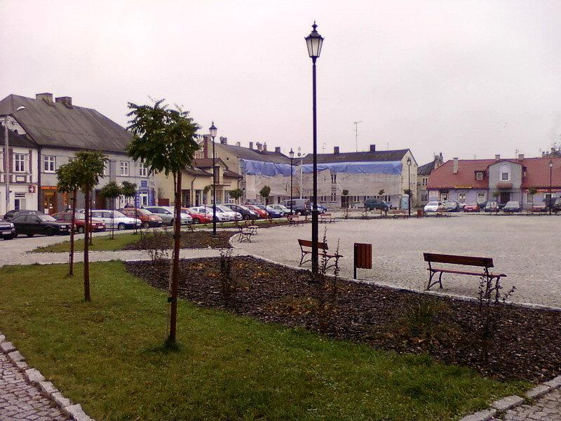 Ozorków - plac Jana Pwla II