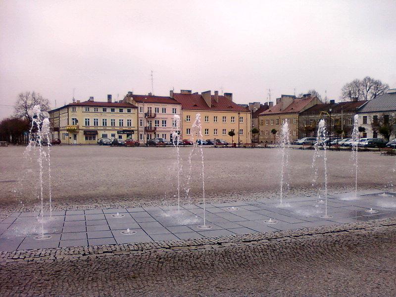 Ozorków - fontanna