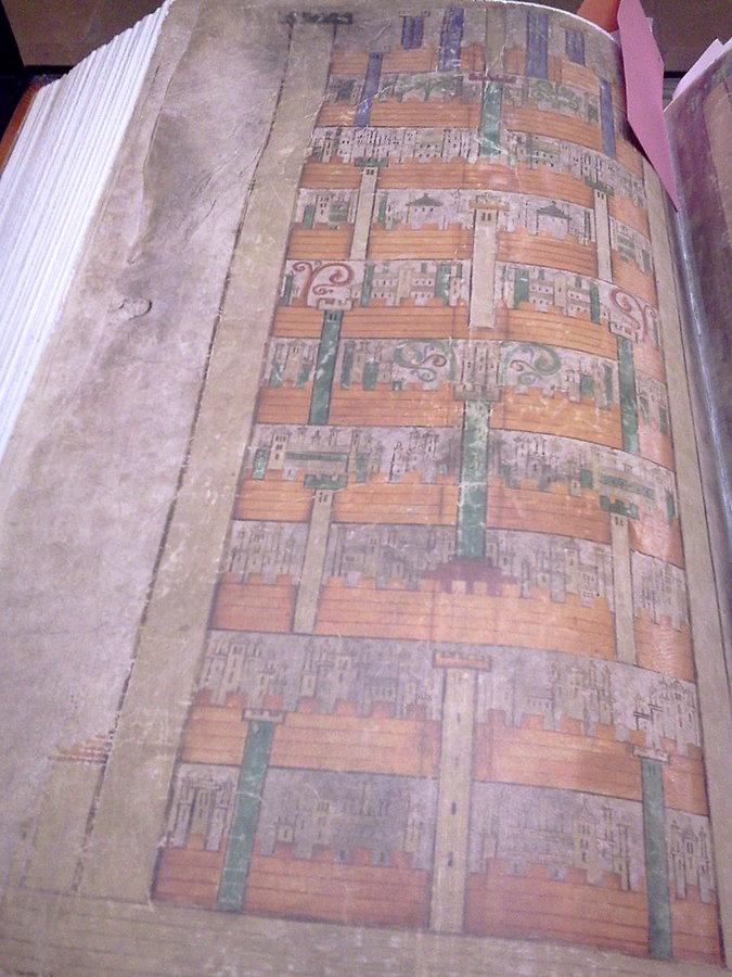 Codex Gigas, wizerunek Królestwa niebieskiego