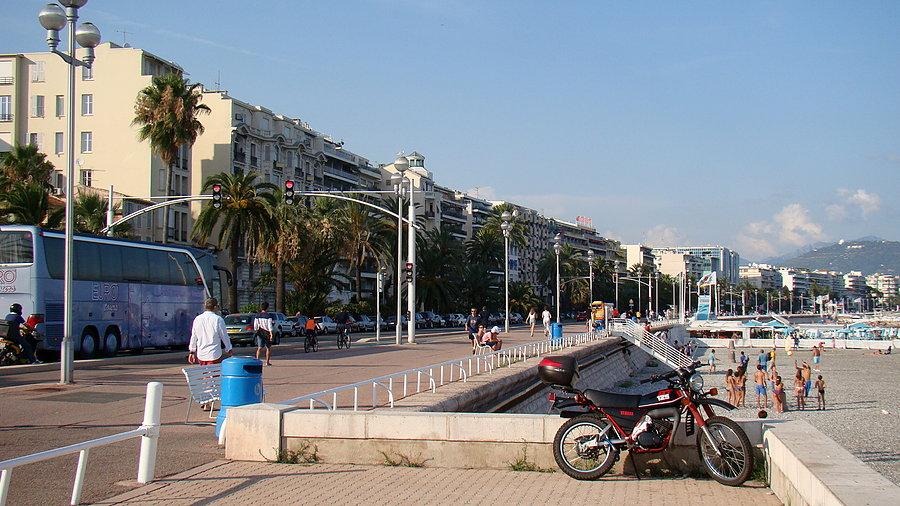 Promenada w Nicei