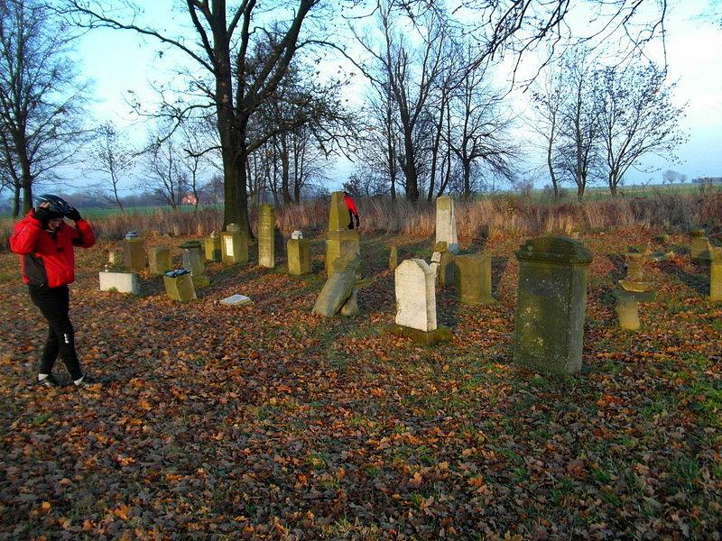 Cmentarz mennonicki pomiędzy Pordenowem a Nową Cerkwią