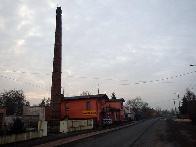 Początek szlaku w "centrum" Gościeradza