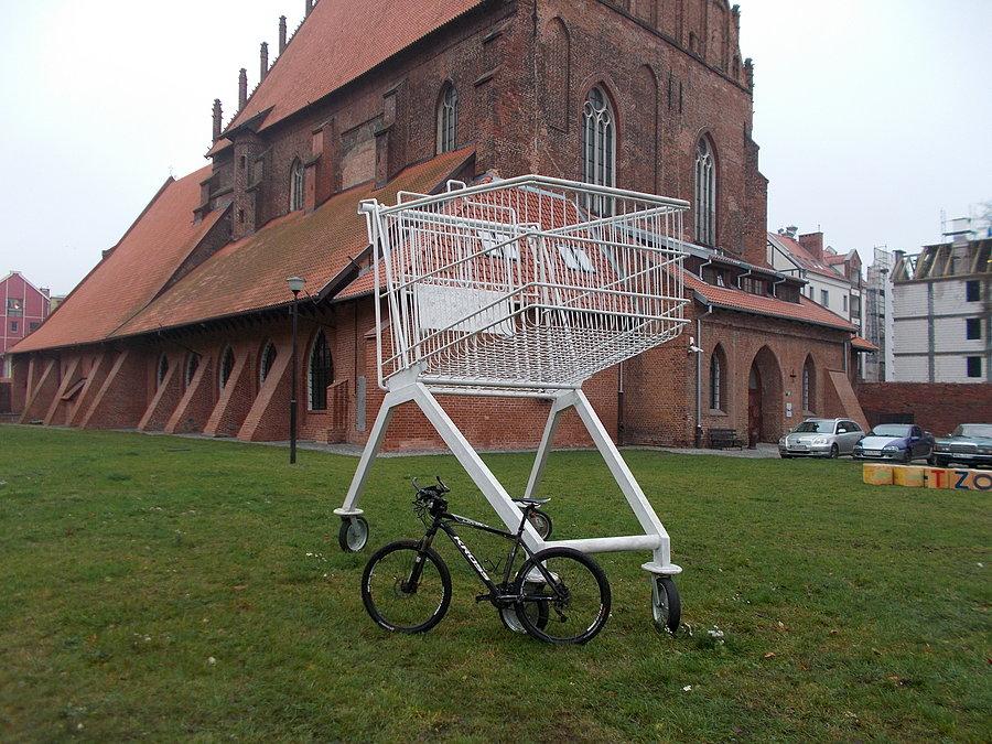 Wózeczek przy Galerii EL