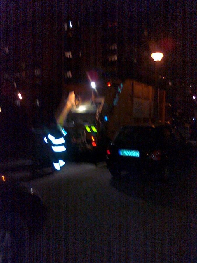 W końcu dogoniłam pod blokiem