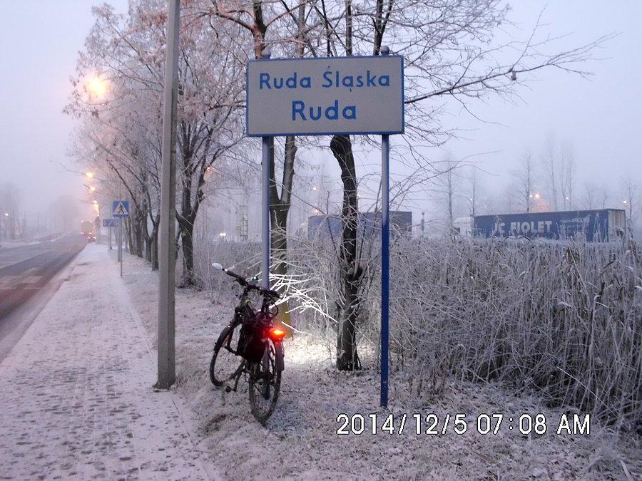 W Rudzie przyprószyło śniegiem