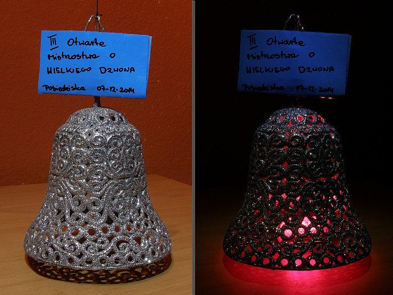 Wyjątkowe i cenne trofeum. Zadbałem o takie tam efekty świetlne :)