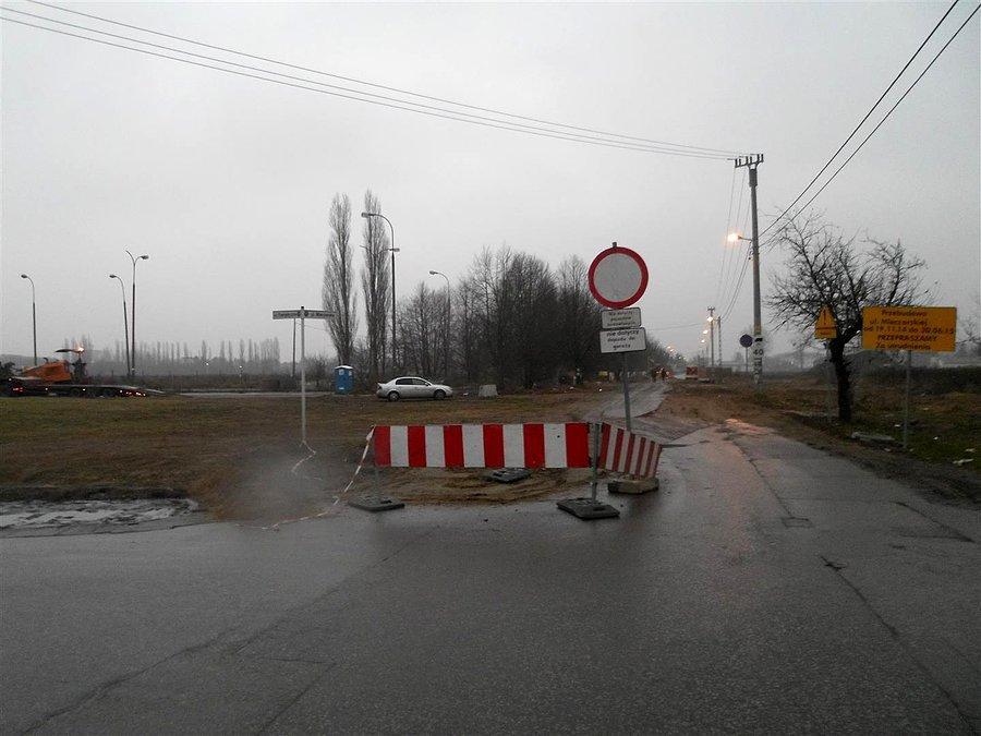 Przebudowa ul. Mleczarskiej 19.11 - 30.06.2015 rok