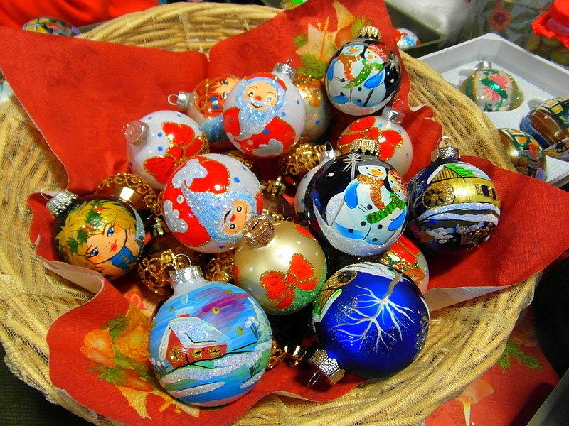 Bombki ręcznie malowane