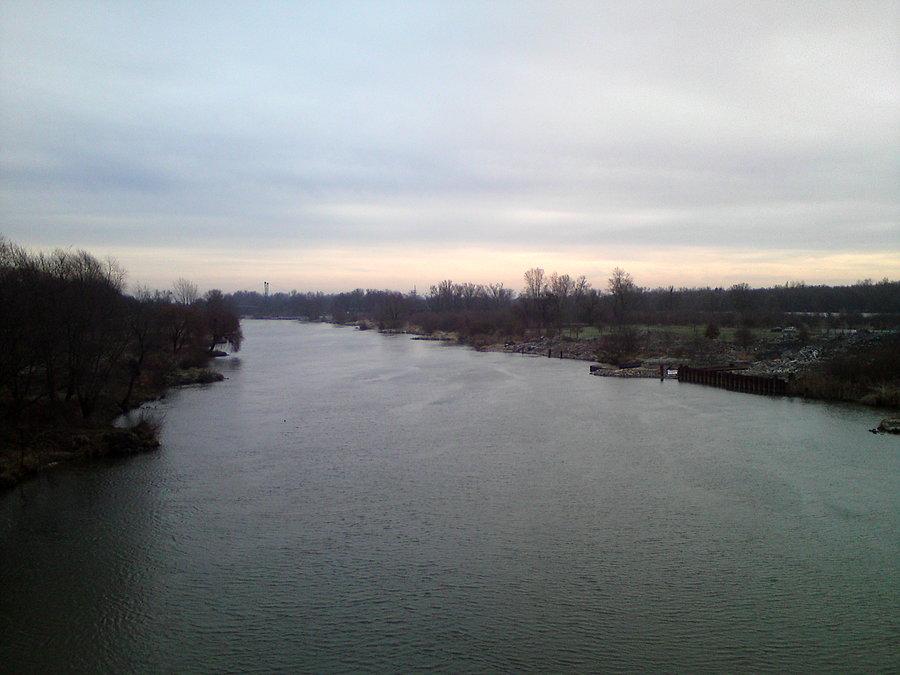 Odra w okolicach zoo